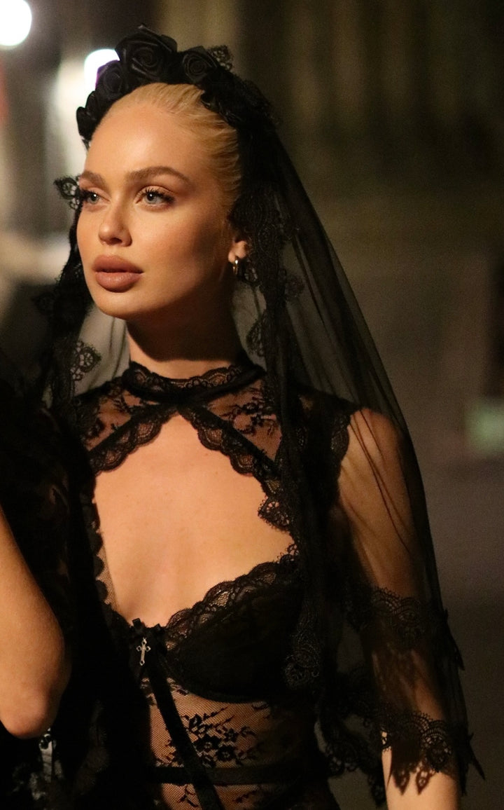 Confession Mid Length Veil