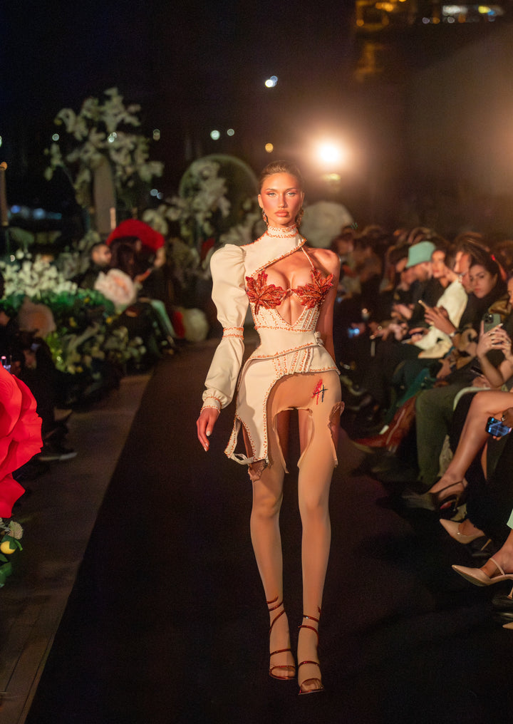 “Fallen Leaves” Corset