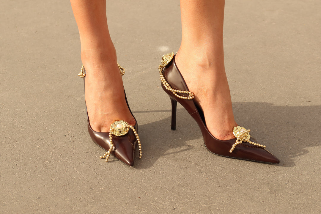 “Versailles Pearl” High Heels