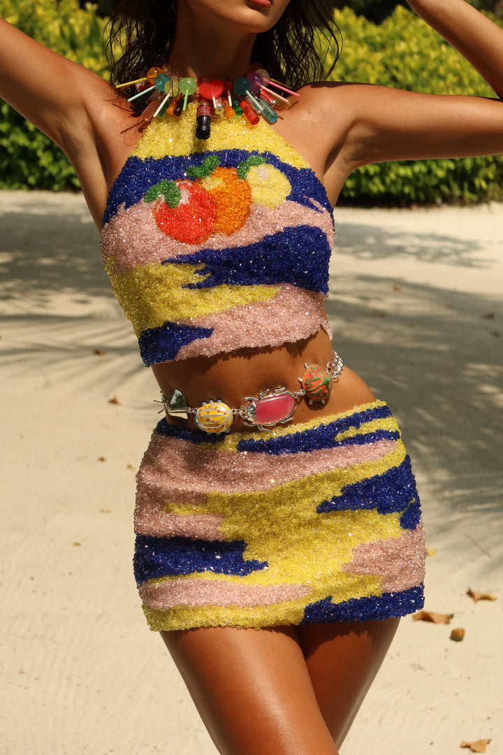 “Fruit Bloom” Skirt