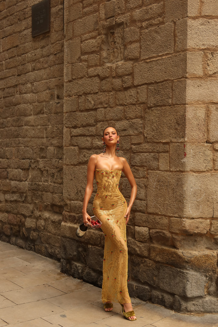 “Honey Bloom” Dress