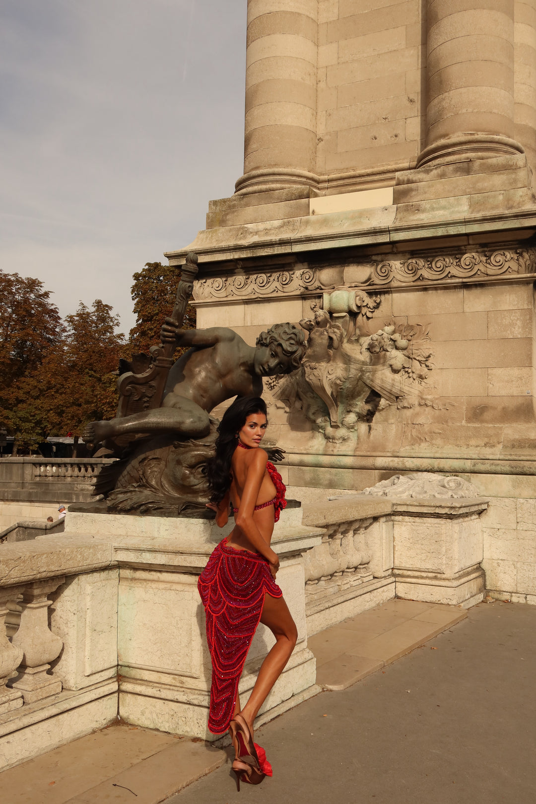 “Rose Sacrée” Skirt