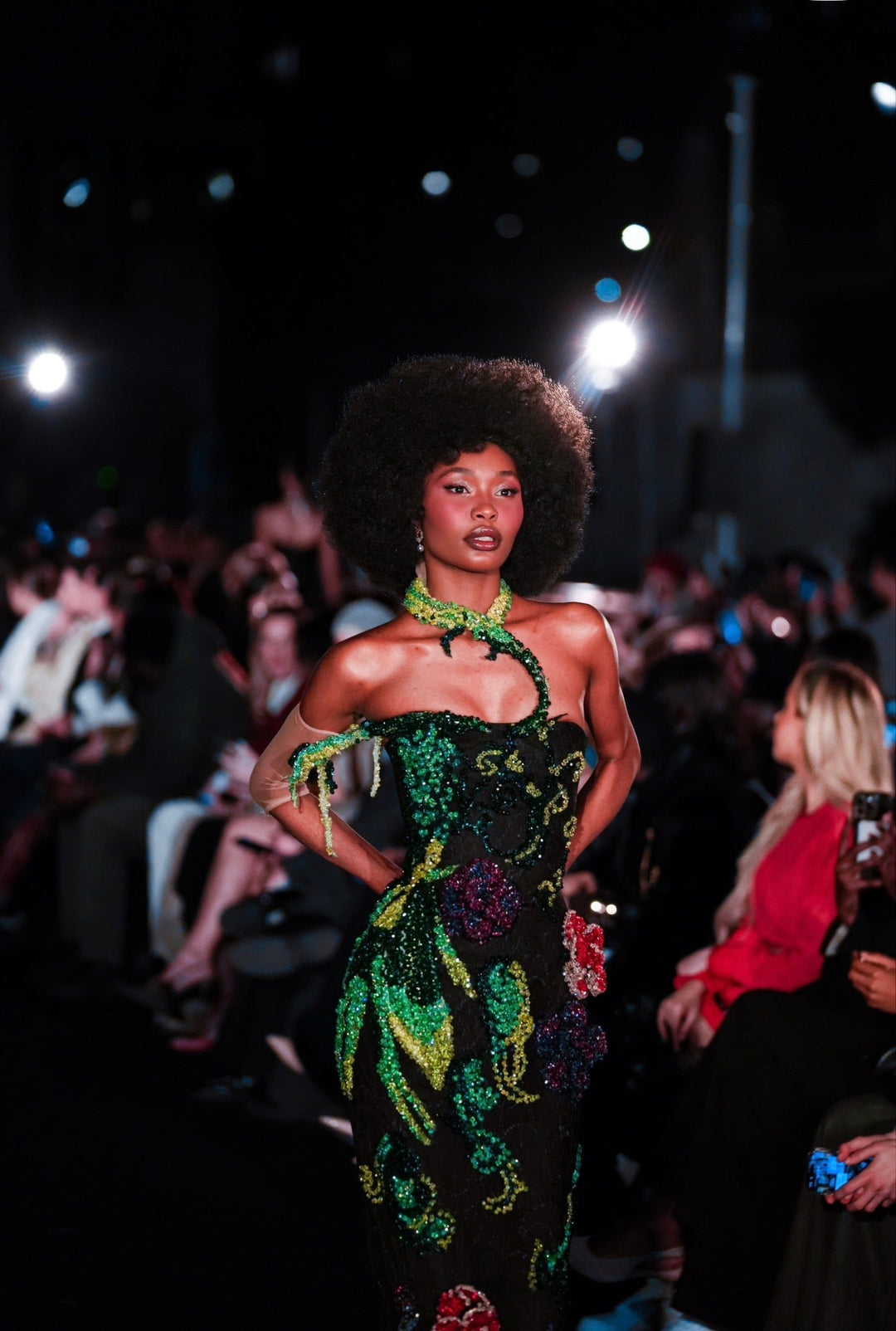 “Moonlit Garden” Dress