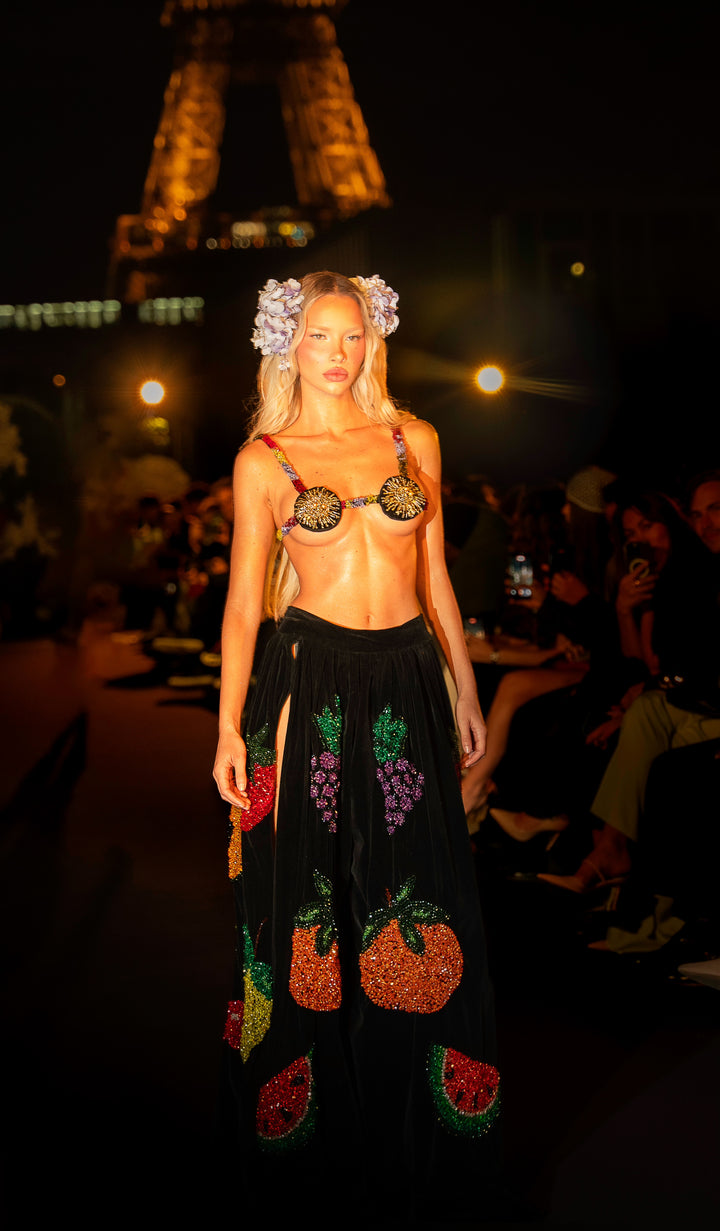 “Midnight Garden” Trousers