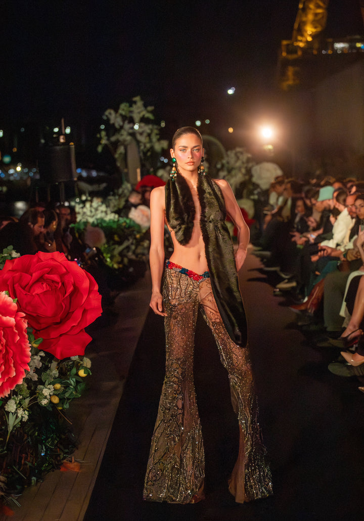 “Scarlet Rodeo” Trousers