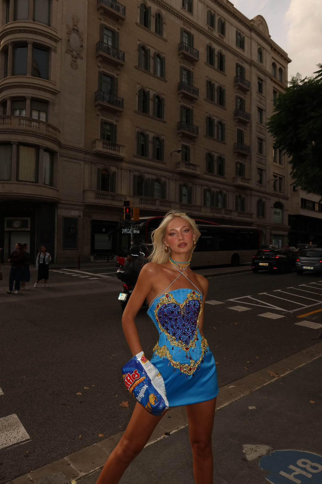 “Electric Army” Dress