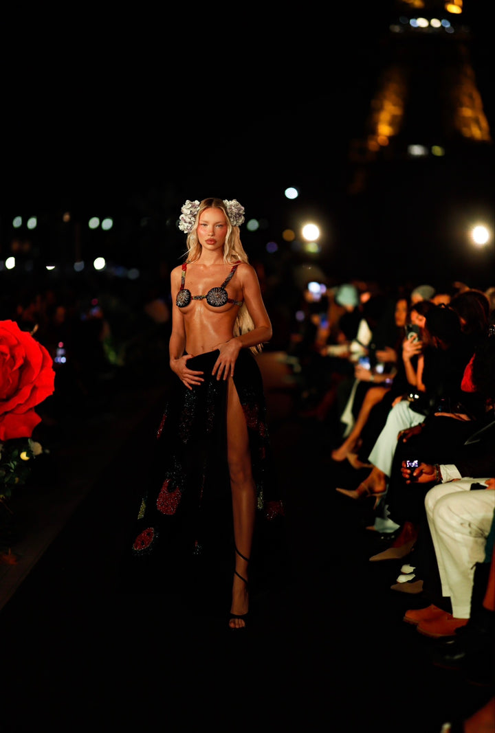 “Midnight Garden” Trousers