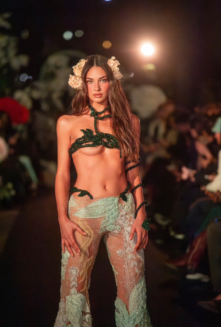 “Mystic Flora” Top