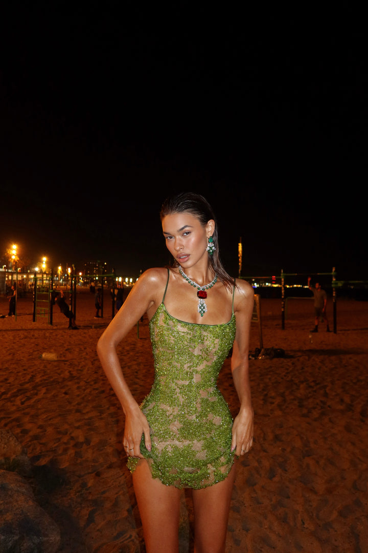 “Bead Frequency” Dress