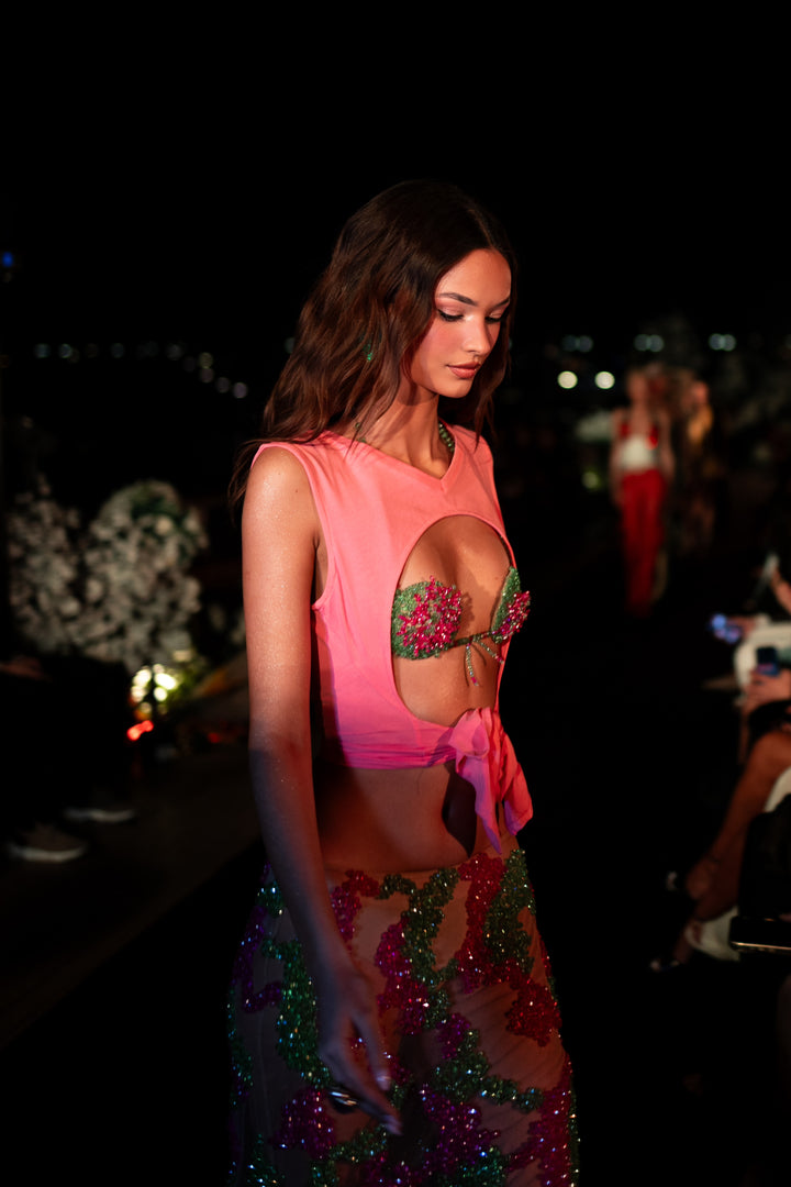 “Petal Wrap” Top