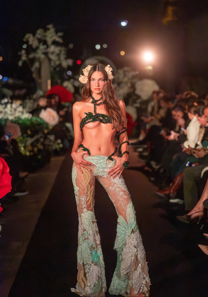 “Mystic Flora” Top