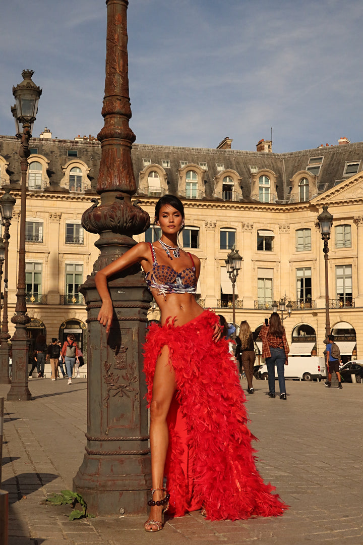 “Crying Flames” Skirt