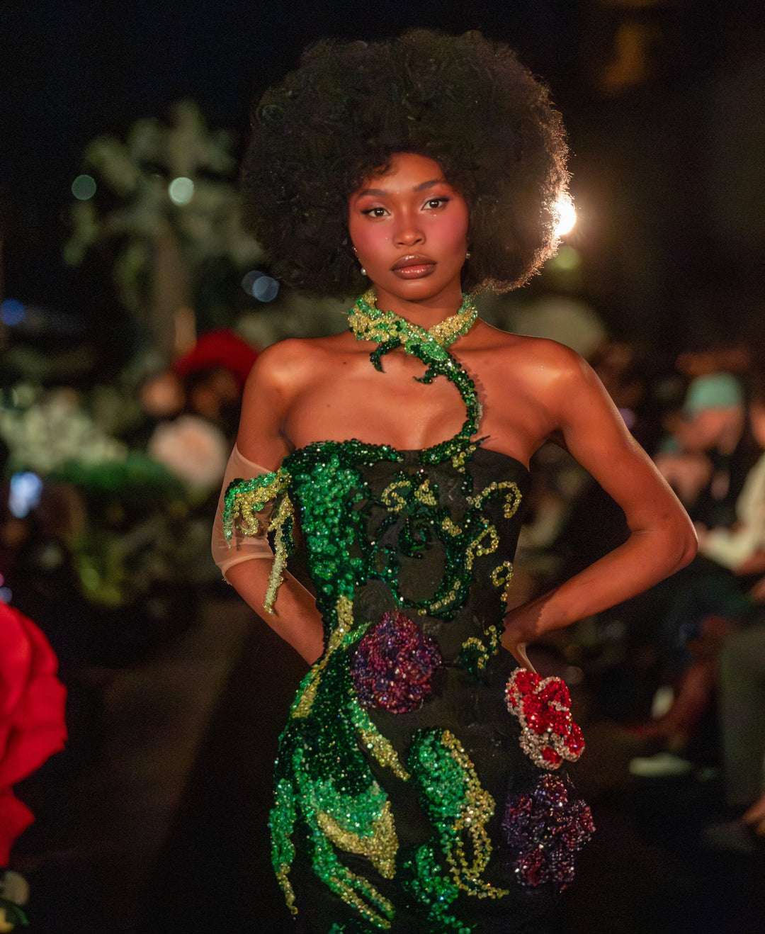 “Moonlit Garden” Dress