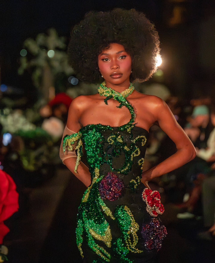 “Moonlit Garden” Dress