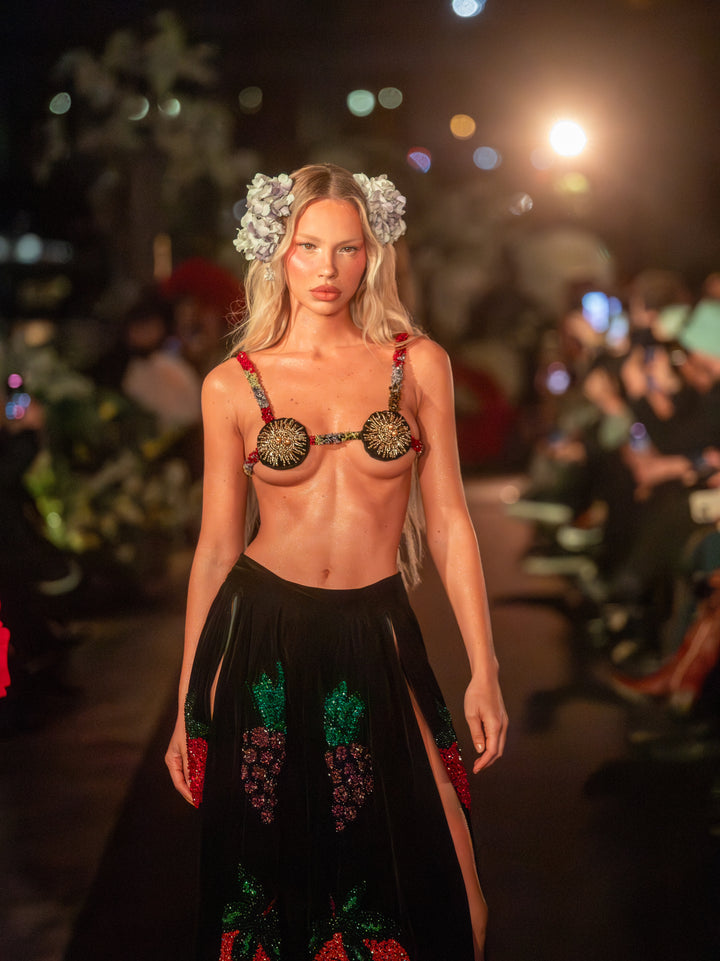 “Midnight Garden” Trousers