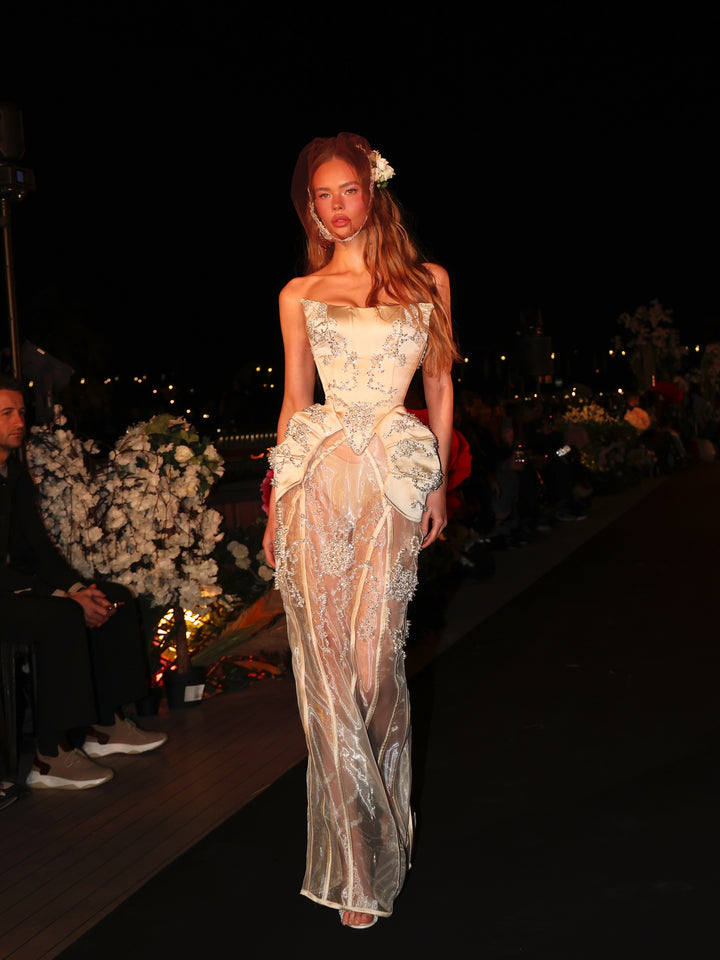 “Ivory Garden” Skirt