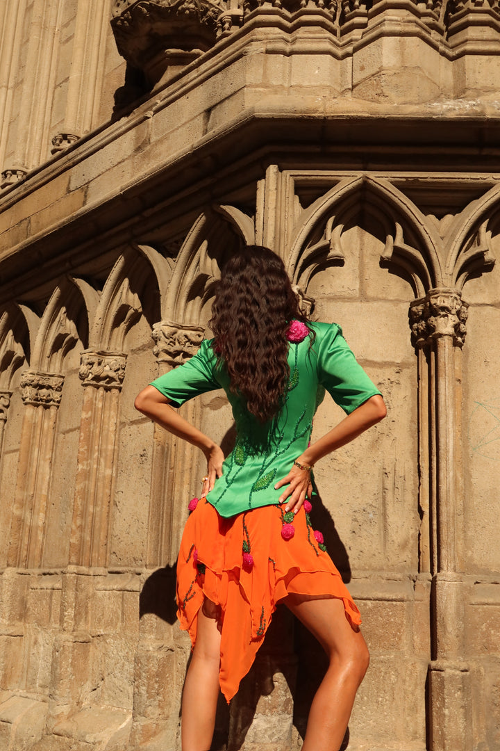 “SILENT DESIRE” Blouse