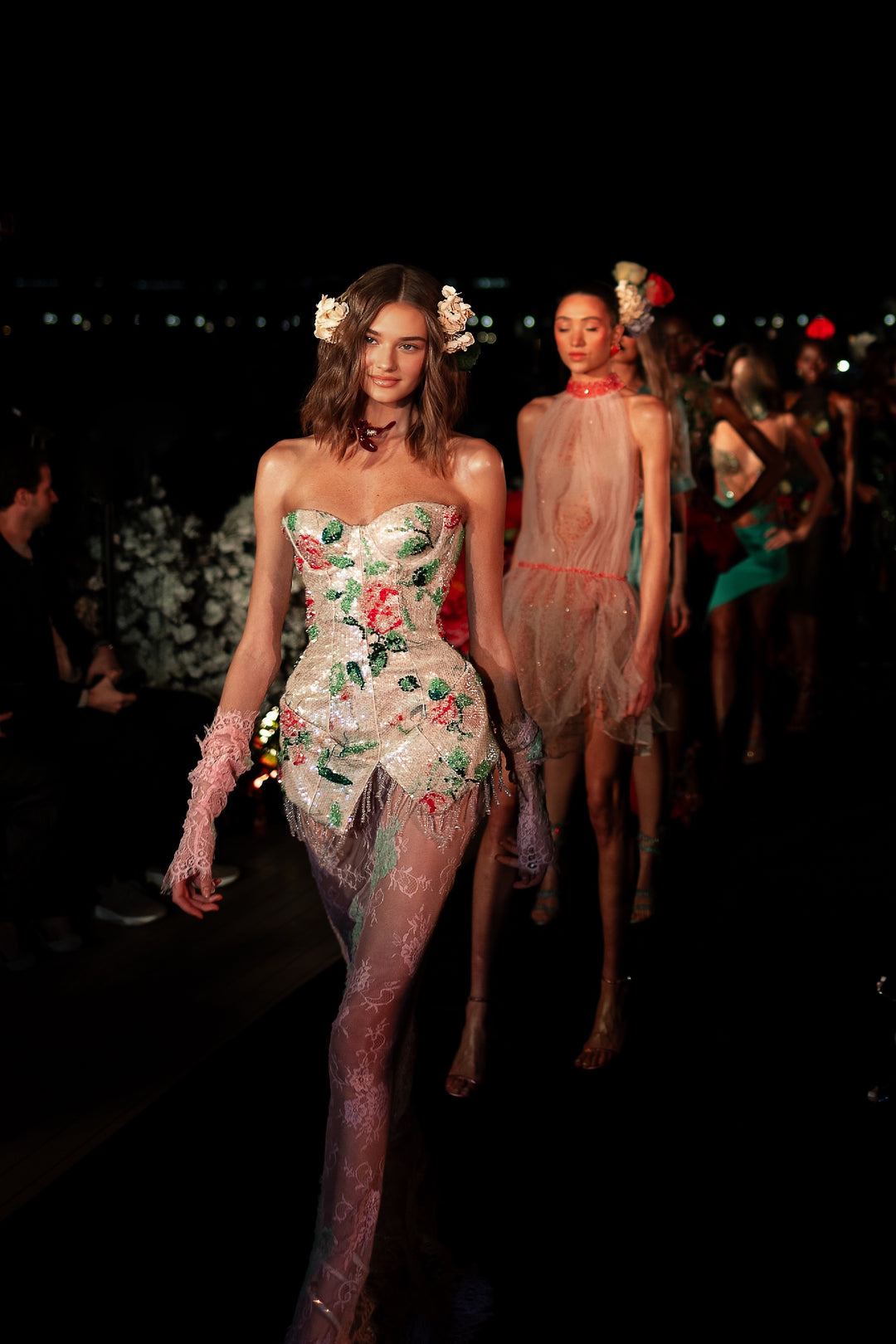 “Floral Sculpt” Corset