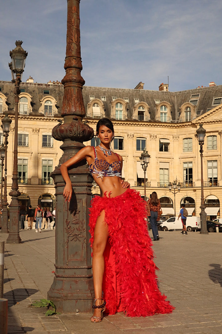 “Crying Flames” Skirt