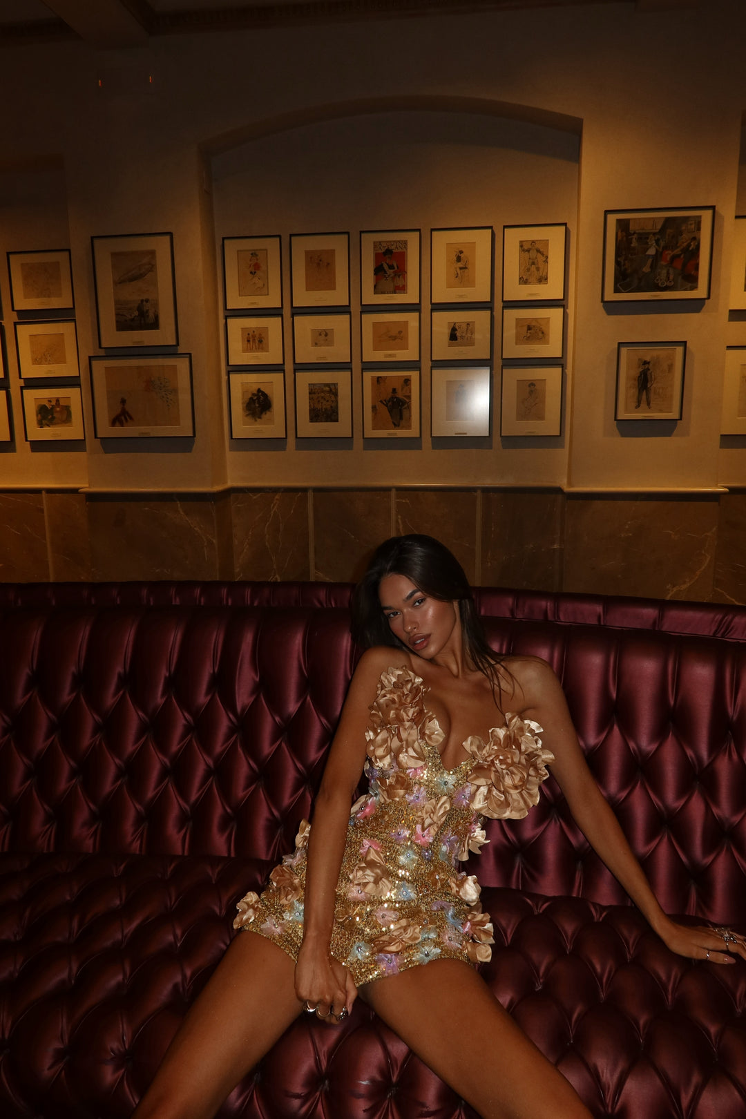 “Shaped By Light” Dress