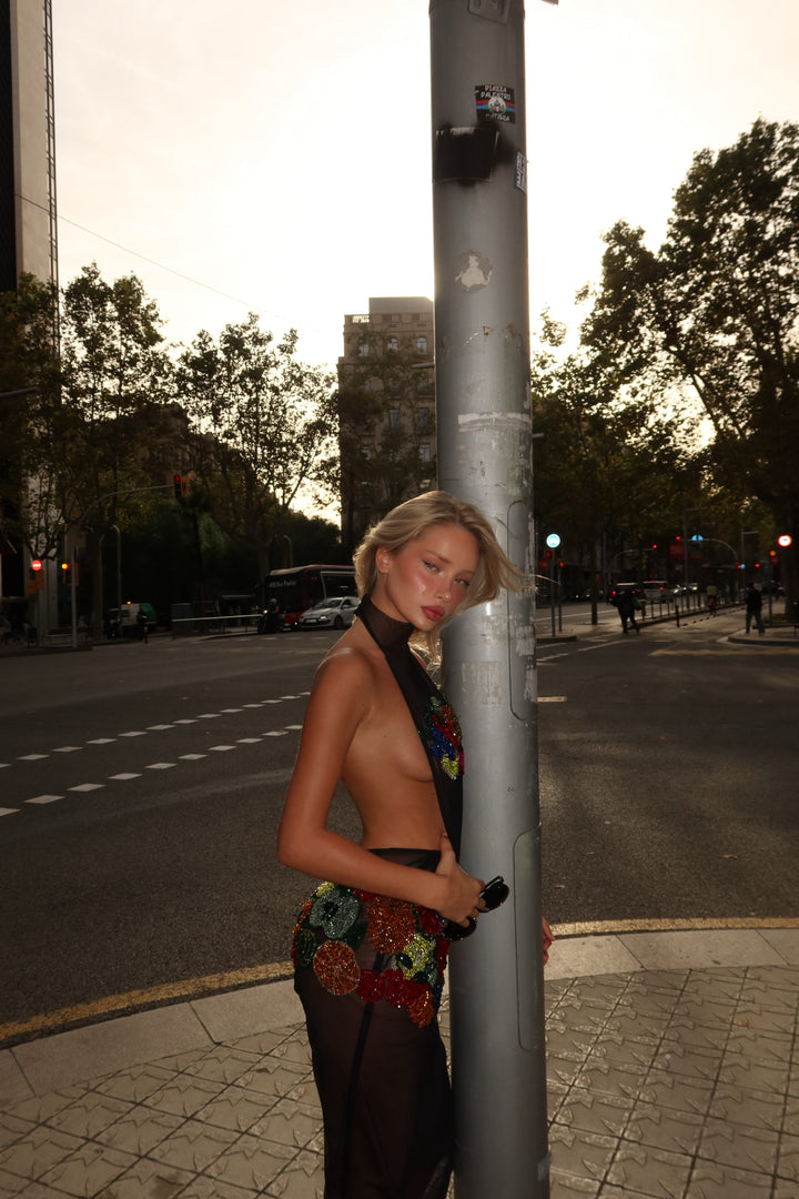 “Chromatic Fruits” Dress