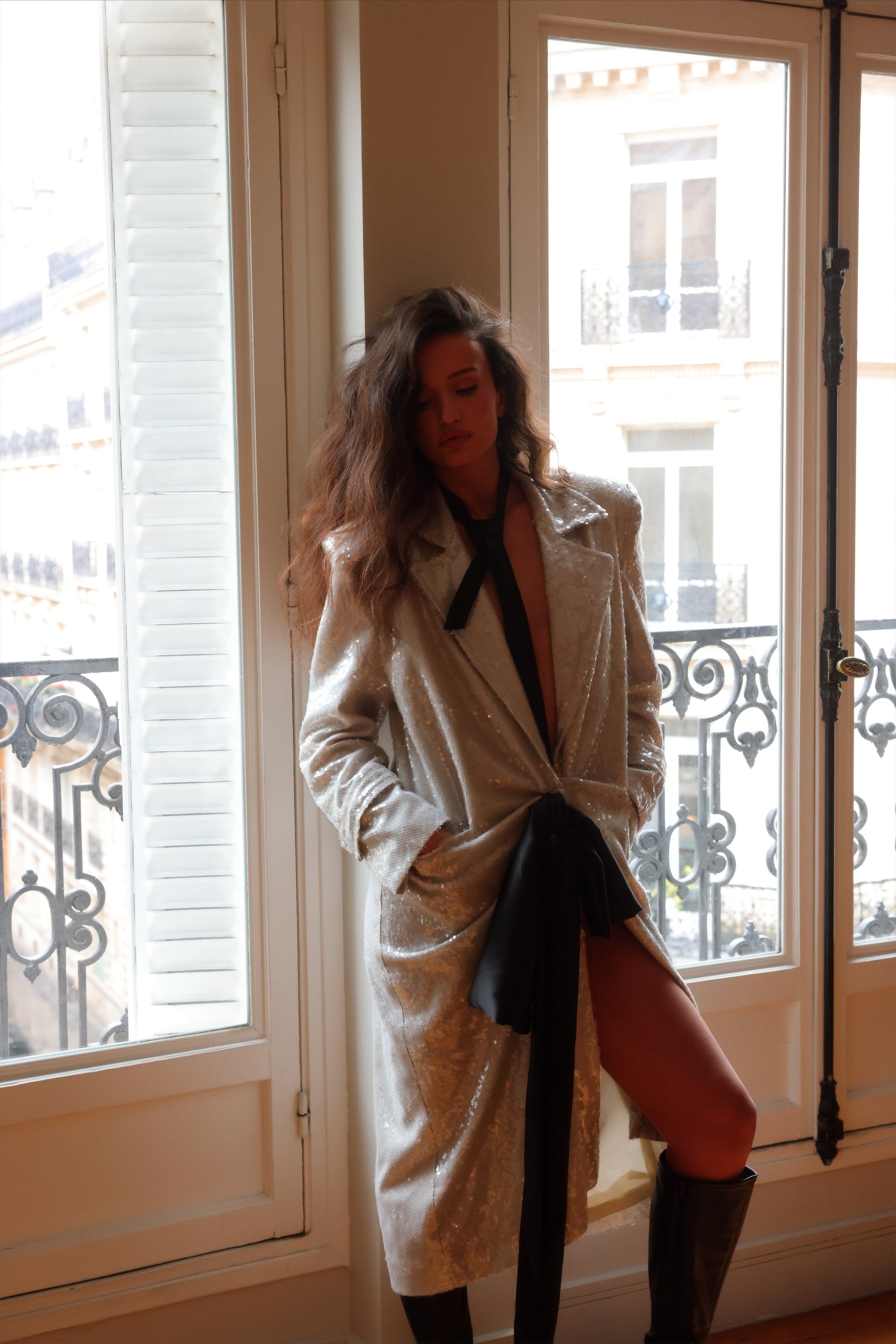 Alien” Coat Dress – AURELA HOXHA™