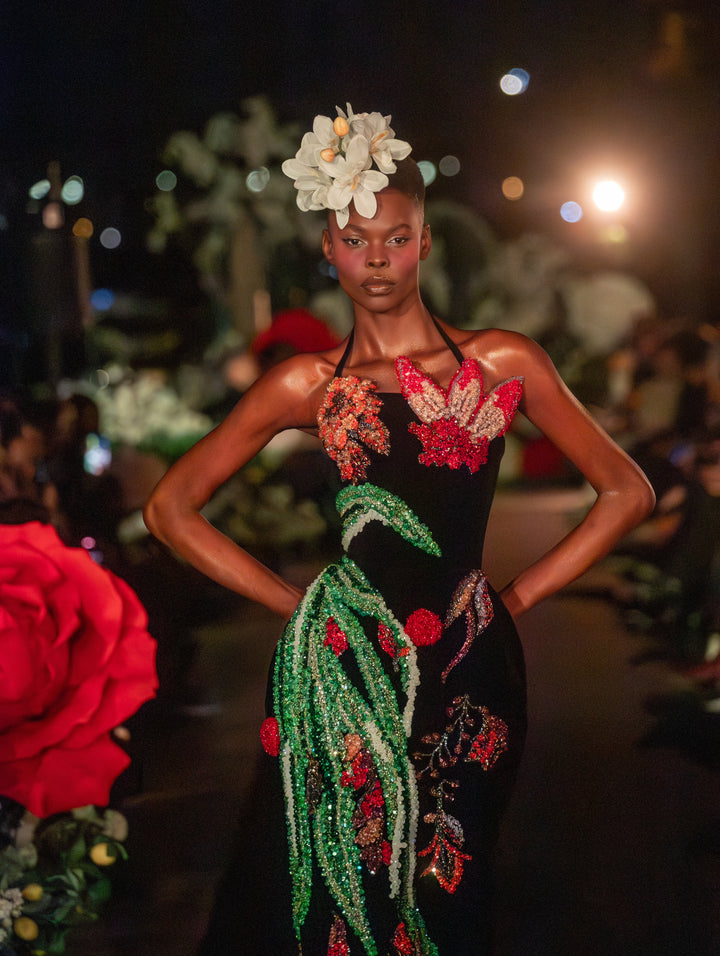 “Garden of Shadows” Dress