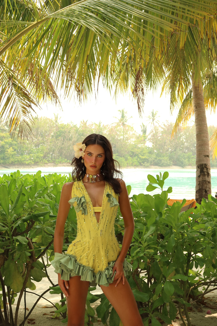 “Lemon Whisper” Dress