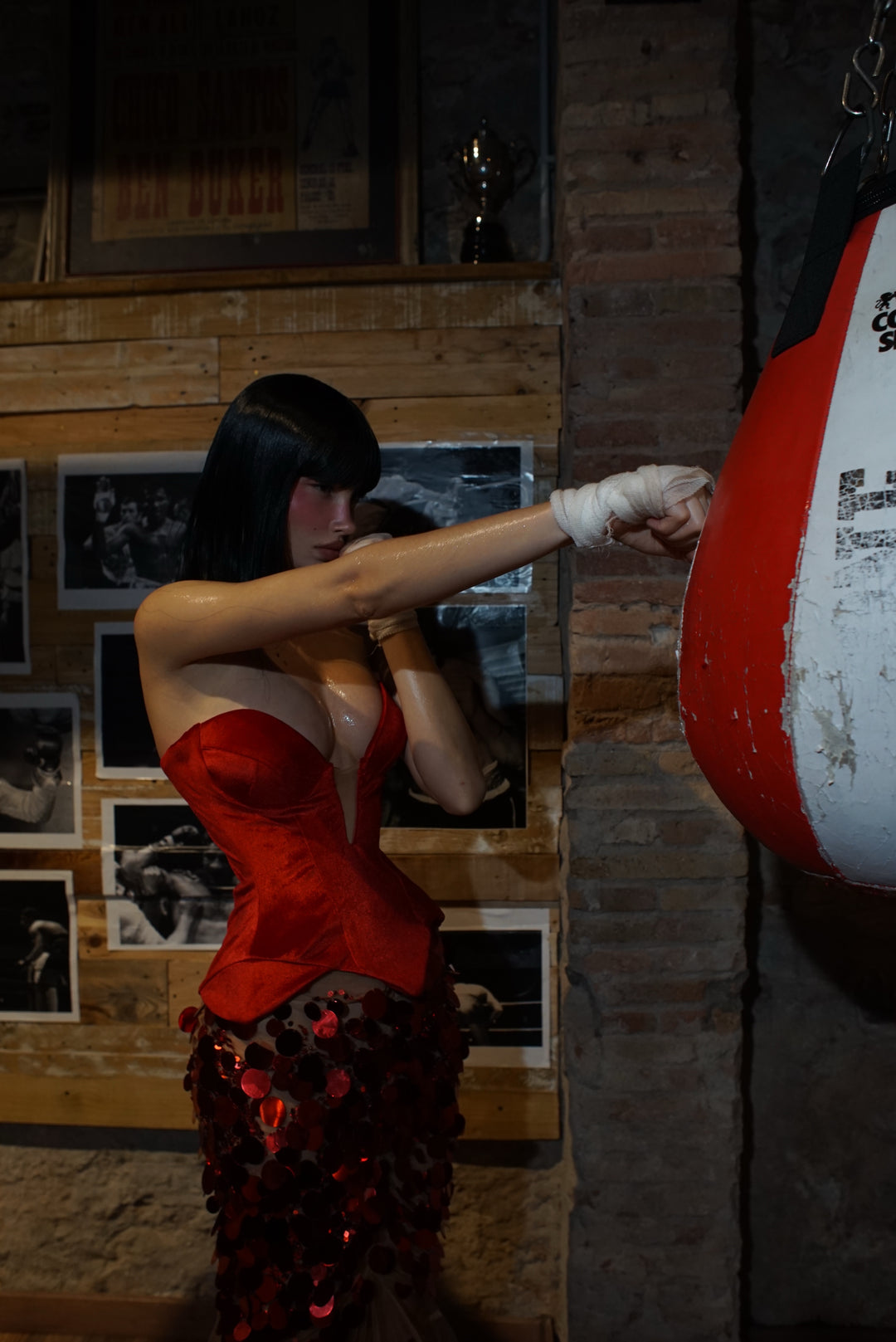 “Velvet Uppercut” Corset