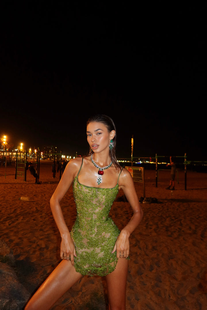 “Bead Frequency” Dress