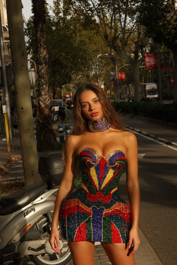 “Contour Alchemy” Dress