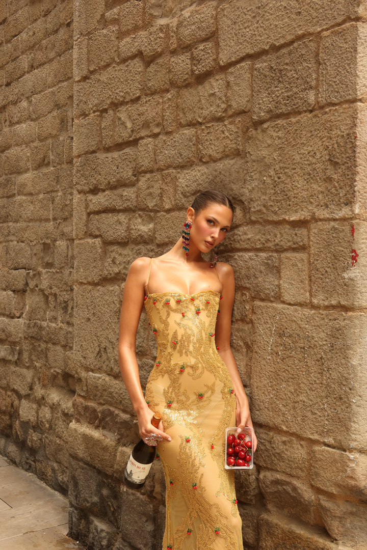 “Honey Bloom” Dress