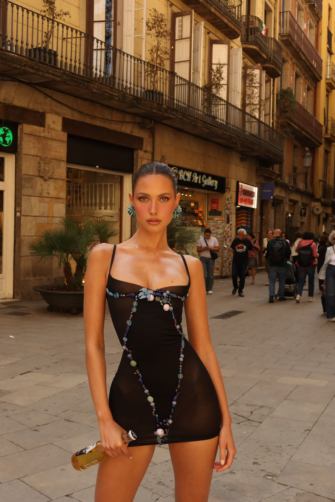 “Azure Temptation” Dress
