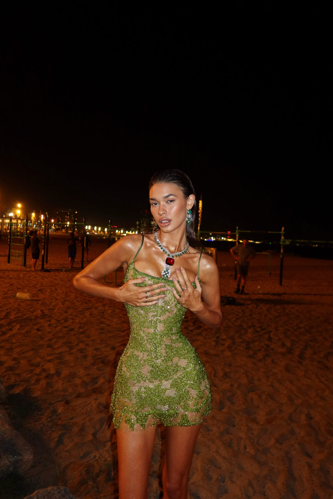 “Bead Frequency” Dress