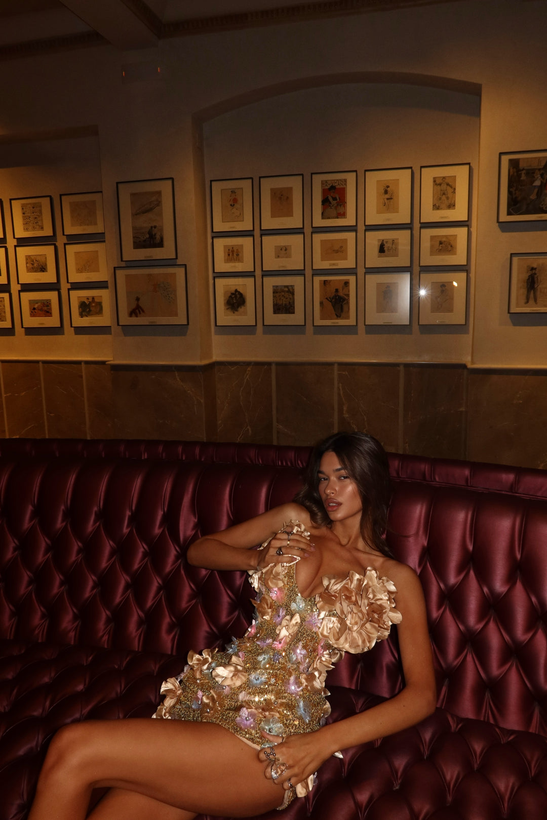 “Shaped By Light” Dress