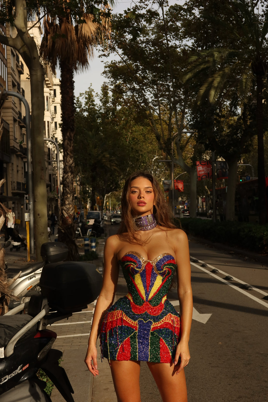 “Contour Alchemy” Dress