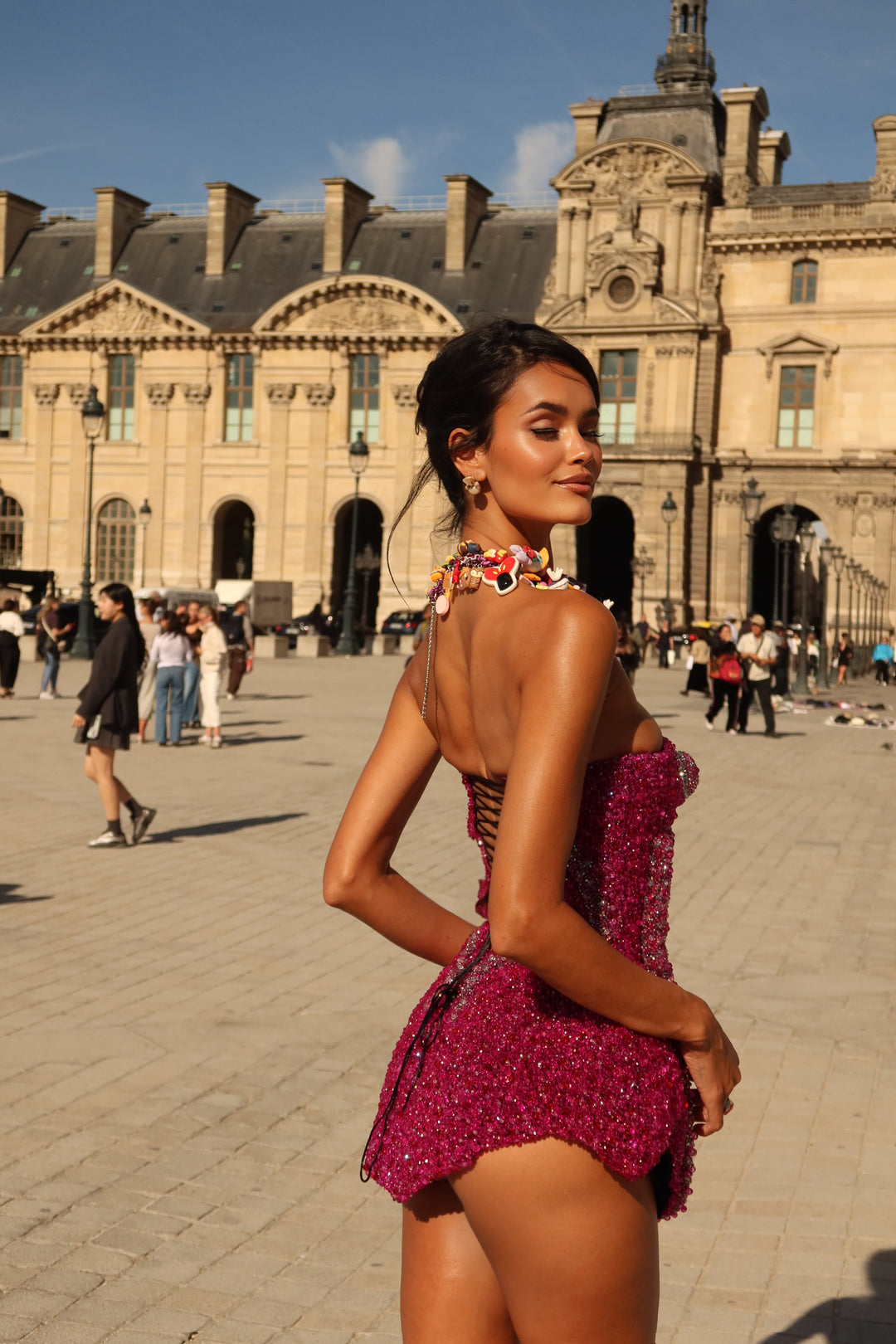 “The Crystal Deity” Dress