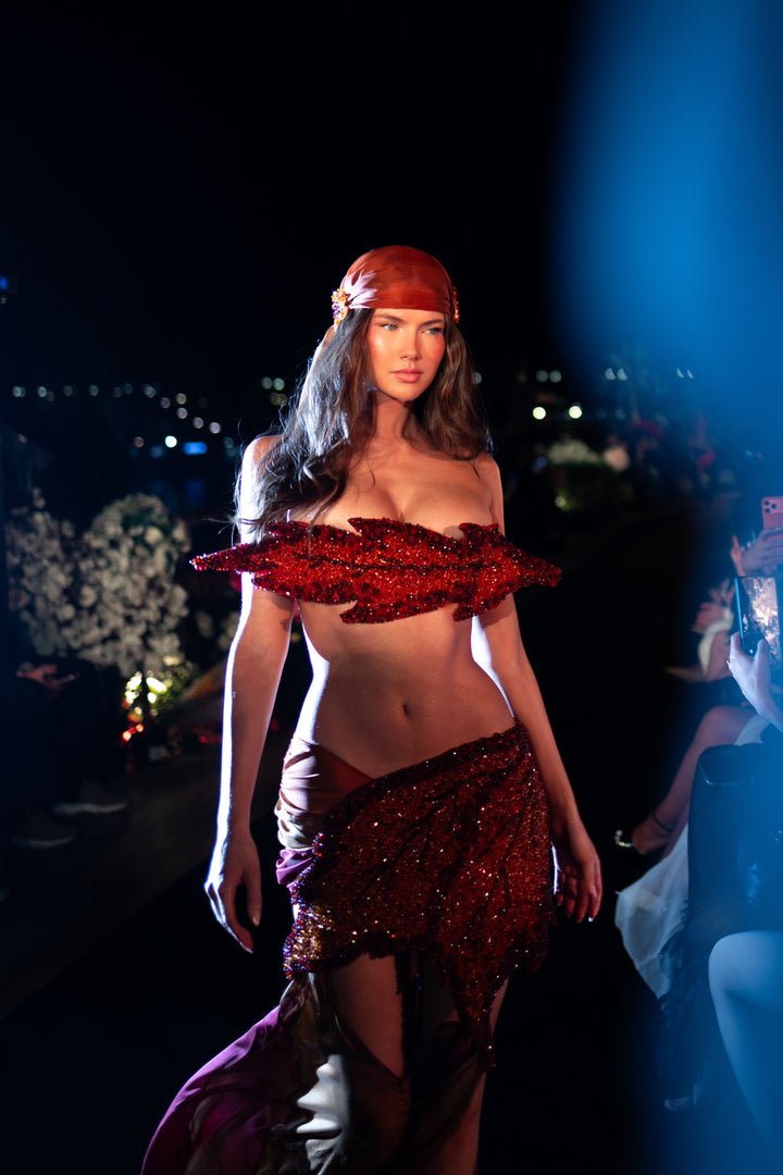 “Divine Flora” Top