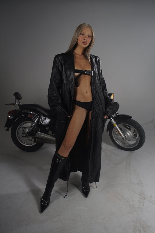 Matrix Leather Jacket