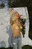 Merlin - Handmade Top in Nude